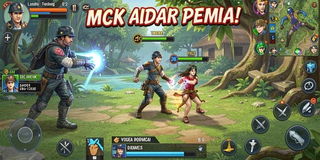 giga33 - Antarmuka pengguna yang ramah dan mudah dinavigasi.